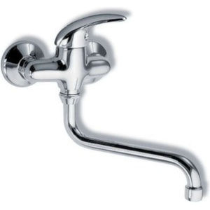FERRO Metalia 55 - Стенен смесител за умивалник 10 см, хром 55074/T, 0 (55074/T,0)