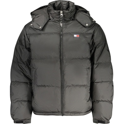 Tommy Hilfiger Kvalitná pánska Zimná bunda čierna