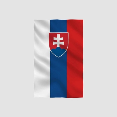 Slovensko zástava / vlajka 80 x 120 cm