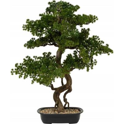 Umělá stromek bonsai 86 cm v černém keramickém květináči