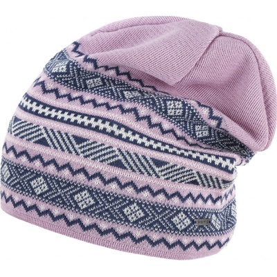 Kama pletená merino čepice A175 růžová