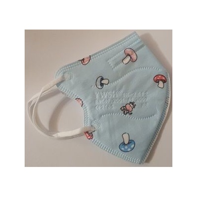 YWSH dětský respirátor FFP2 Houbičky s kravičkou 10 ks – Zbozi.Blesk.cz