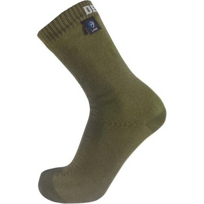 DexShell Ultra Thin Crew nepremokavé ponožky olive green