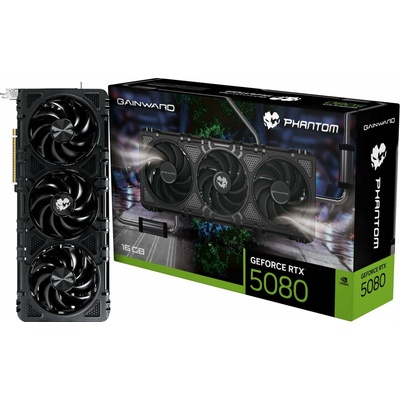Gainward GeForce RTX 5080 Phantom 16GB GDDR7 NE75080019T2-GB2030P