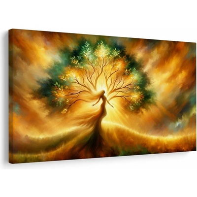 Obraz žena a strom života - 120x80