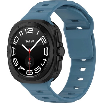 Techsuit Силиконова каишка за Samsung Galaxy Watch Ultra 47мм (светлосин) - Techsuit W055 Silicone Strap (KF2334751)