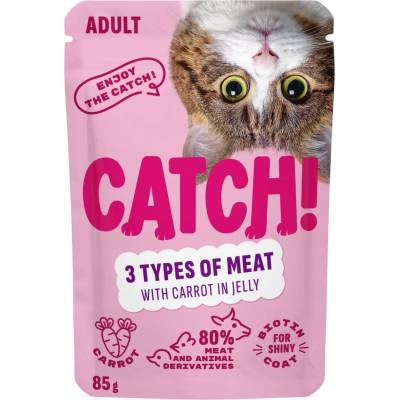 CATCH Three kinds of meat and carrot in jelly 85 g