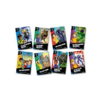 Image 1 of Project X Alien Adventures: Dark Blue Book Band, Oxford Levels 15-16: Dark Blue Book Band, Mixed Pack of 8 | Elen Caldecott, Tony Bradman, James Noble, Justin Richards, Andy Briggs, Mike Tucker