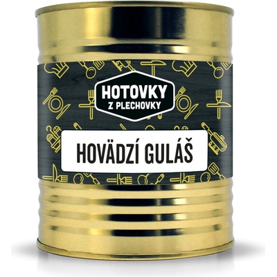 Hotovky z plechovky Hovädzí guláš 0,8 kg