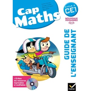 Cap Maths CE1 éd. 2016 - Guide de l'enseignant + CD Rom (2024)