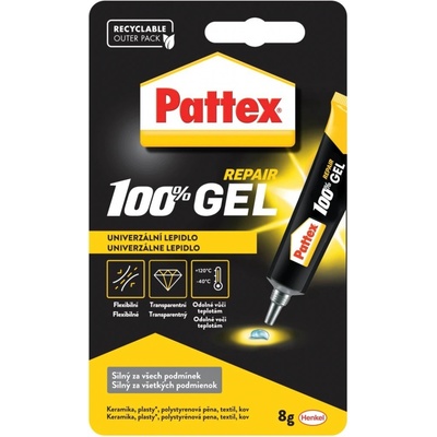 PATTEX 100 % univerzální lepidlo 8g