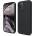 elago Soft Silicone Case - силиконов (TPU) калъф за iPhone 12, iPhone 12 Pro (черен)
