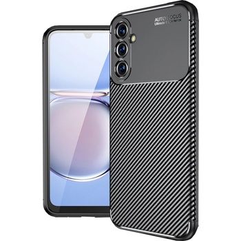 Samsung Galaxy A05s Удароустойчив Carbon Fiber Калъф и Протектор