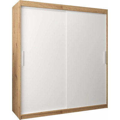 Wilsondo Tokyo 180 x 200 cm dub artisan/biela