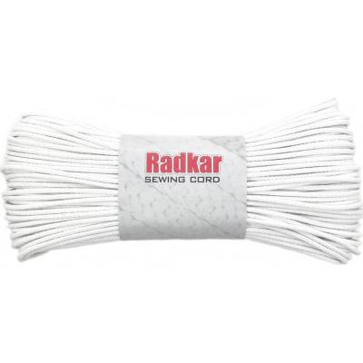 RADKAR šňůry na šití 5mm White - 100m návin