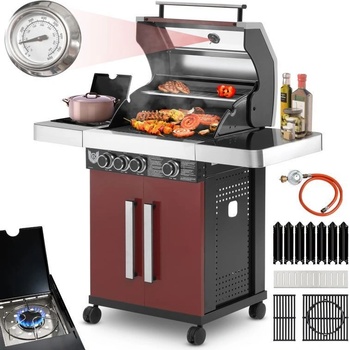 MAXXUS BBQ Chief 6.0 červená