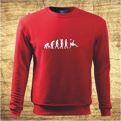 Futbal evolution mikina Červená