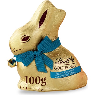 Lindt Zlatý Zajačik slaný karamel 100 g