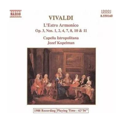 Antonio Vivaldi - L'Estro Armonico (Op.3, Nos. 1, 2, 4, 7, 8, 10 & 11) CD – Hledejceny.cz