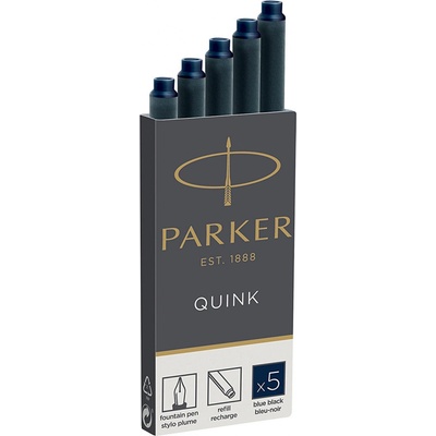 Parker Inkoustové bombičky modročerné 1502/0150385 5 ks