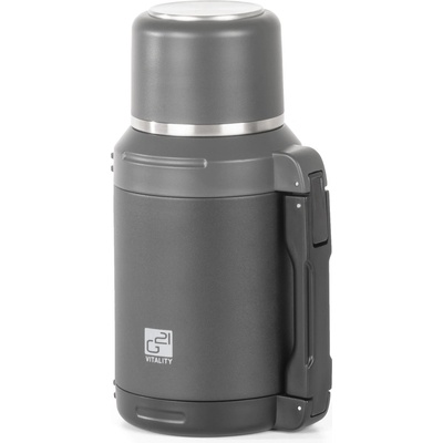 G21 nerezová 1200 ml čierno sivá