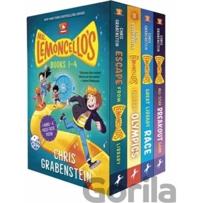 Mr. Lemoncellos 4-Book Boxed Set - Chris Grabenstein