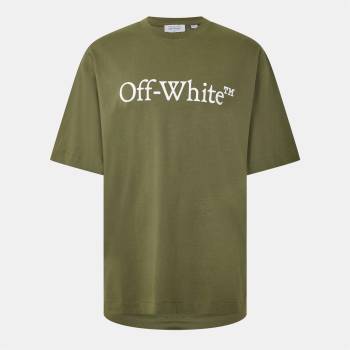 Off White Тениска Off White Men's Bkish Skate Skateboard-Inspired T-Shirt - Moss/White