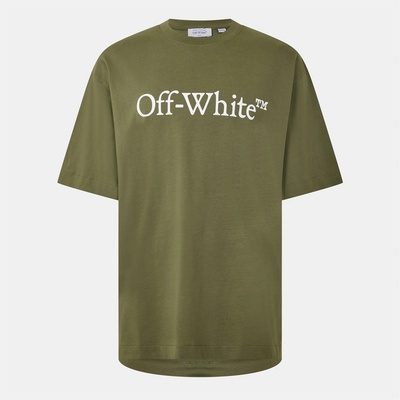 Off White Тениска Off White Men's Bkish Skate Skateboard-Inspired T-Shirt - Moss/White