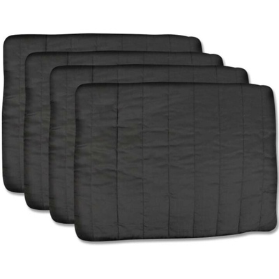 WALDHAUSEN Podložky pod bandáže peřinky černé (4ks)