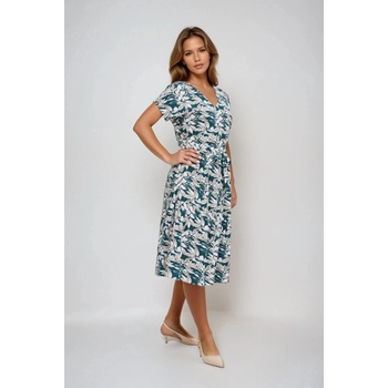 Moodo Дамска рокля с връзки Moodo | Zelen | ЖЕНИ | S