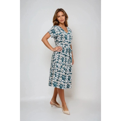 Moodo Дамска рокля с връзки Moodo | Zelen | ЖЕНИ | S