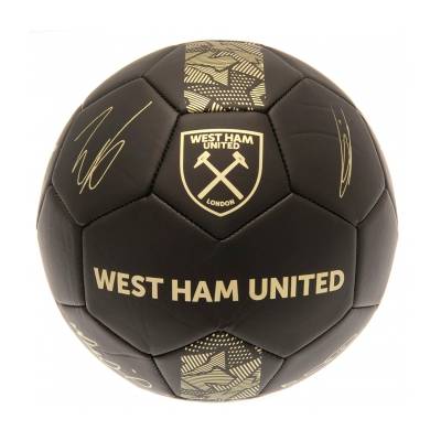 West Ham United футболна топка Signature Gold PH size 5 (TM-00579)