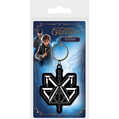 Přívěsek na klíče Fantastická zvířata Grindelwaldovy zločiny Grindelwald Logo – Zboží Dáma