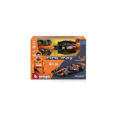 Bburago Model 1:24 F1 Mclaren Team MCL38 Lando Norris 18-28511