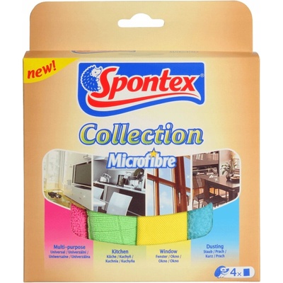 Spontex Collection mikroutierka 4 ks