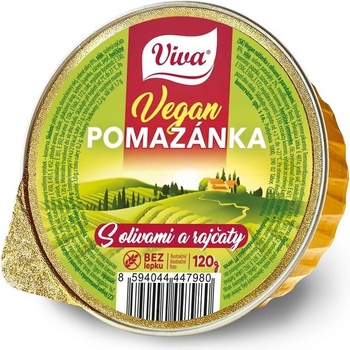 Viva Vegan pomazánka s olivami a rajčaty 120g