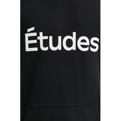 Études Studio Суичър Études Studio в черно с качулка с принт H24MMSWE251 (H24MMSWE251)