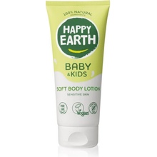 Happy Earth 100% Natural Soft Bodylotion for Baby & Kids krém pre deti 200 ml