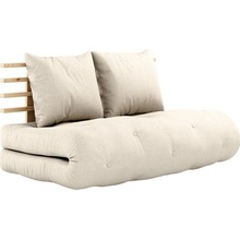 Karup design sofa SHIN SANO natural pine (futonová ) linen 914 karup natural