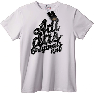 NOONEBRAND Тениска Adidas Originals 1972 - 6XL, White