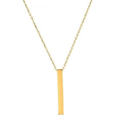 Bellita Дамско колие в златисто с плочка Bellita (BLT-LN0153-G)