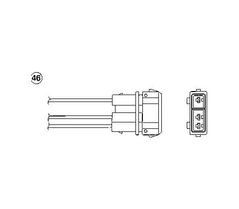 Lambda sonda NGK OZA721-EE29