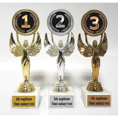 VIZINGR Trofeje s pořadím F32-830-LAC002 F32-830-LAC002 bronz