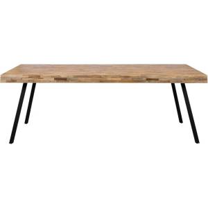 White Label Living Трапезна маса от тиково дърво 100x220 cm Suri - White Label (2100105)