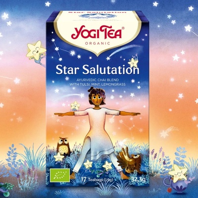 Yogi Tea Star salutation ajurvédsky čaj 17 x 1,9 g