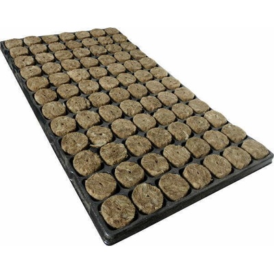 Agra WOOL Speedgrow Plug 38x40mm včetně sadbovače 1 plato, 84ks