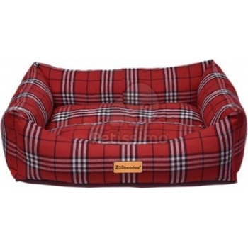 ZooBeeDoo Danish легло - червено 85 x 65 x 16 см
