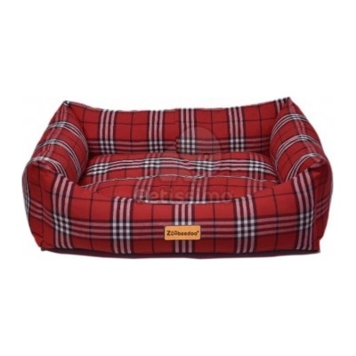 ZooBeeDoo Danish легло - червено 85 x 65 x 16 см