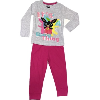 EplusM dievčenské pyžamo Bing ružová