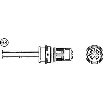 Lambda sonda NGK OZA447-E28